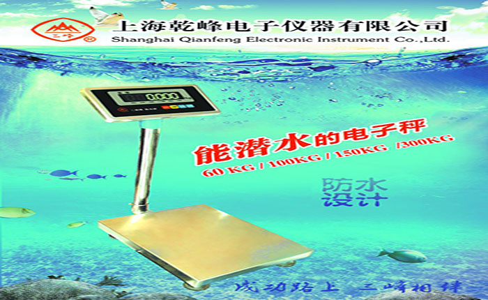 防水计重台秤  上海三峰牌